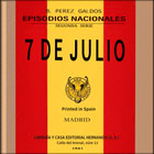 Episodios Nacionales - Reproducción de la Portada - 7 de Julio - Cuadrado