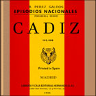 Episodios Nacionales - Reproducción de la Portada - Cadiz - Cuadrado