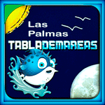 Conoce las tablas de mareas y tablas solunares: hora, altura y coeficiente de la pleamar, bajamar; salida y puesta de sol, fases lunares,.. TablaDeMareas-LasPalmas